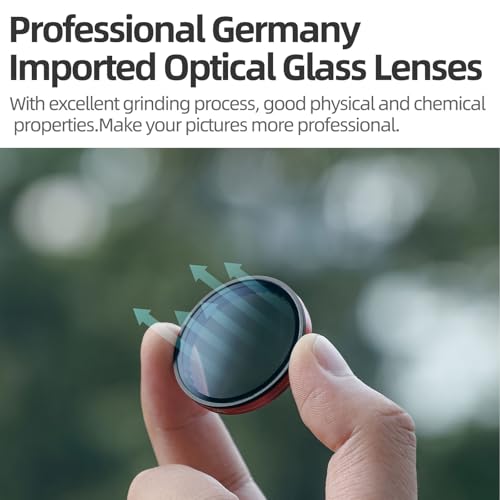 Filtro CPL antiparras y reflejos para Action 3 compatible con Gimbals Guard 5