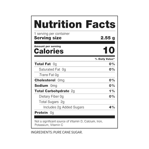 Image of Bulk Sugar Packets, 100 Count - Individual Servings of White Sugar Packets for Coffee and Tea, Granulated Sugar Packs Great for Restaurants, Coffee Shops, Offices, Schools, and More