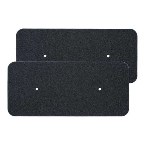 KoiLykke Tumble Dryer Foam Filter Set for Candy,Hoover,Watt Dryer 40006731,Washable Black Sponge Replacement for Fluff Filtration,2-Pack