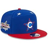 New Era Chicago Cubs 9FIFTY 2025 All-Star Game Workout Snapback Cap, Adjustable Hat Blue Red