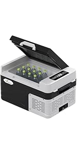 Amazon.co.jp: ポータブル 車載冷蔵庫 18L/25L対応 -20℃～20℃ 急速冷凍