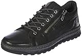bugatti Herren Exeter Sneaker, Schwarz, 43 EU Weit