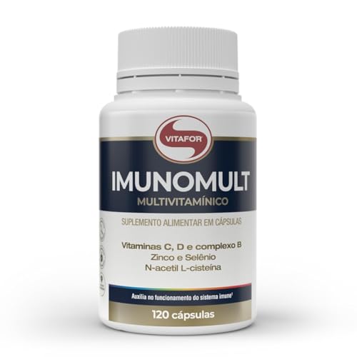 Imunomult Multivitamínico - 120 Cápsulas - Vitafor, Vitafor