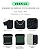 ZINMETER V Neck Chest Compression Shirt Mens Workout Short Sleeve Gynecomastia Undershirt 3.0 for Body Shaper Males Shapewear for Tummy Control Slimming Vest for Hide Belly Fat Man Boobs Black