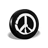 Vrede Teken Liefde Harmonie Reserveband Covers Drinkbare Dirt Protector Wiel Covers Weerbestendig voor Jeep Trailer RV…