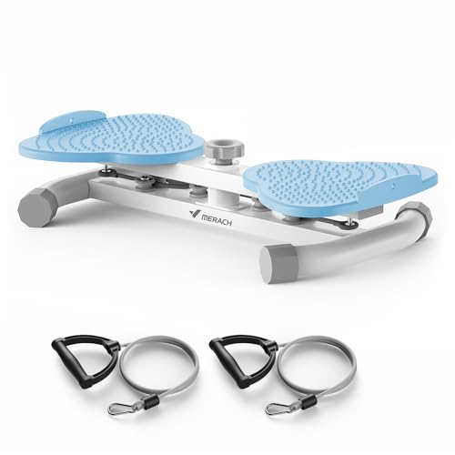 MERACH Waist Twister Machine Exercise, Ab Twist Board with 300 lbs Weight Capacity, Abs Workout for Slim Waist and Core Ab Exercise, Noiseless Home Gym Equipment for Women Men by MERACH - Used condition - US$52.66