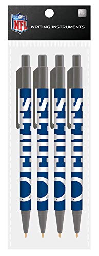 Match Up Promotions NFL 4 Pack Team Cool Color Pens (Indianapolis Colts)