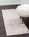 Unique Loom Salzburg Collection Classic Traditional Floral Design Oriental Inspired Area Rug, 2 ft x