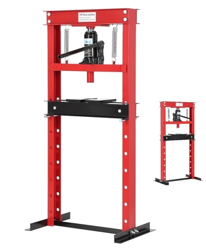 Heavy-Duty Hydraulic Shop Press for Automotive Repair