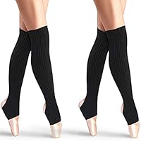 Algopix Similar Product 3 - 2 Pairs Stirrup Leg Warmers Straight