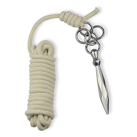 PHYSKOW Rope Dart Chinese Kungfu Traditional Martial Arts Soft Equipment (Rope Dart - Small) Cover