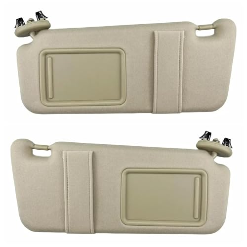 Pare-soleil Toyota Camry 2007-2011 anti-éblouissement avec éclairage de miroir