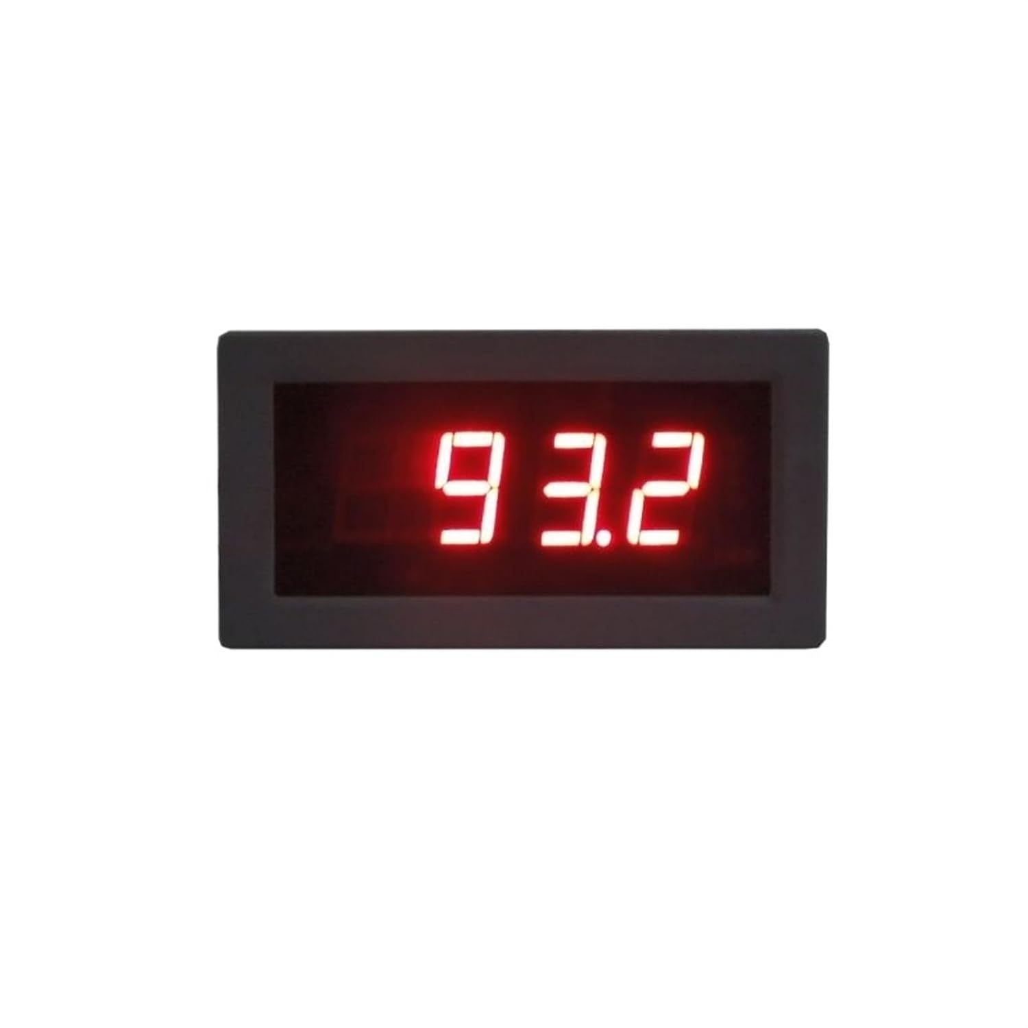 DC100A Ammeter LED Digital Ampere Panel Meter Current Tester Ampere Amp Gauge with Shunt 100A 75mV 3 1/2 LED Display Red Blue (Color : Blue)