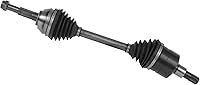 Vista 4 de Detroit Axle - Ejes CV delanteros para Chevy Trailblazer EXT Buick Rainier GMC Envoy XL XUV Olds Bravada Isuzu Ascender Saab 9-7x, 2003 2004 2005