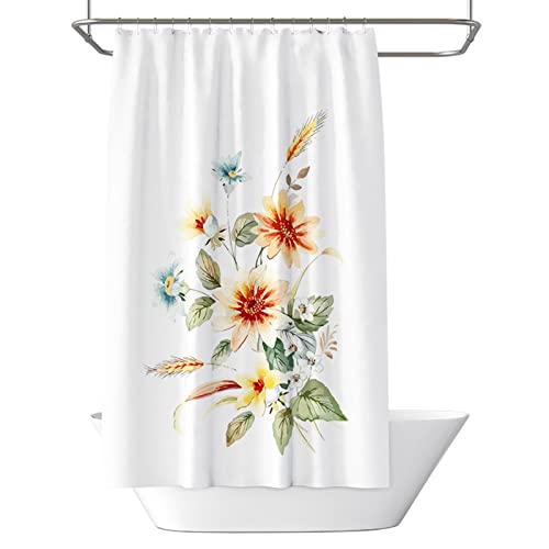 Rideau douche 200x180cm polyester épais facile à nettoyer - 6