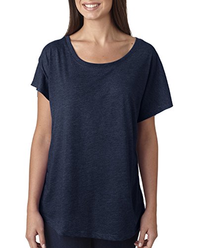 Next Level Ladies' Triblend Dolman 2XL VINTAGE NAVY