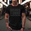 White T-Shirt Black Edition Men's T-Shirt, black, XL #2