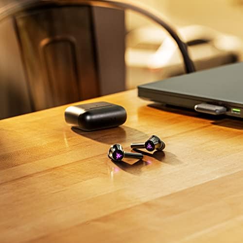 NEW Razer Hammerhead Pro HyperSpeed Wireless Gaming Earbuds for PC, PlayStation, Switch, Mobile: Adjustable ANC - Fast Wireless Charging Case - 30 Hr Battery - Bluetooth 5.3 - Chroma RGB - Black 8 41Ap9uXFyEL. AC