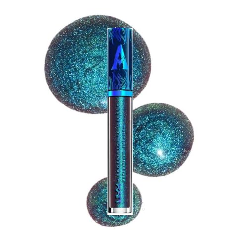 NYX Professional Makeup Avatar 2 Bioluminescent Lipgloss APLG01 Shimmering Waters, Blue, 3.05 ml (Pack of 1)