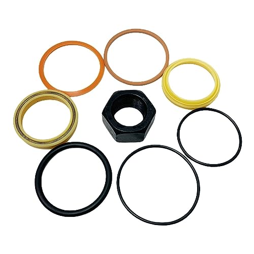 Hydraulic Lift Cylinder Seal Kit fits Bobcat S150 S160 S510 S550 763 Skid Steer E32 E35 E42 E45 E55 Excavator Arm Bucket Replacement 7135557 6816535 | Arko