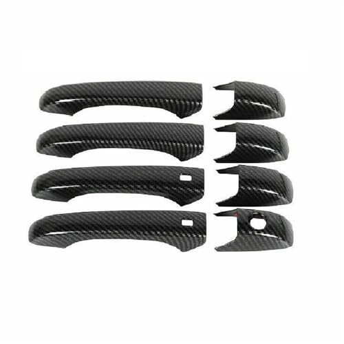 Protection de poignée de porte noire et durable pour Chrysler 200 de 2011-2014