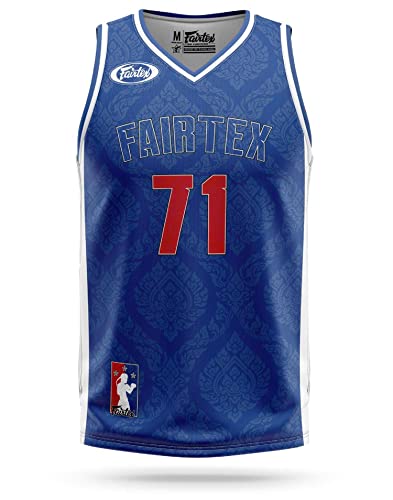 Maillot de Muay Thai Fairtex bleu XXL pour boxeur à la recherche de confort durable