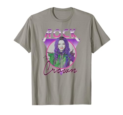 T-shirt Mal Disney Descendants pour fille fan de mode pop et rock