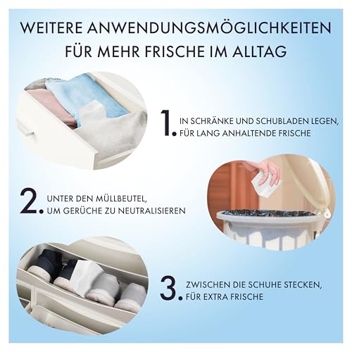 Lenor Trocknertücher, 34 Stück, Aprilfrisch – knitterfreie & frische Wäsche, Lenor Apriflrisch mit Frühlingsblumenduft