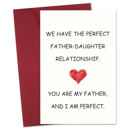JoyrnalK Dad Birthday Card from Daughter - ̂ւ̃Mtg q ̓O[eBOJ[h NX}XJ[h t NX}X  Ӎ eւ̊IȃMtg j