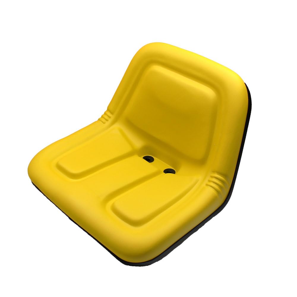 TY15863 New Yellow High Back Seat Fits John Deere Riding Mower Models 160+