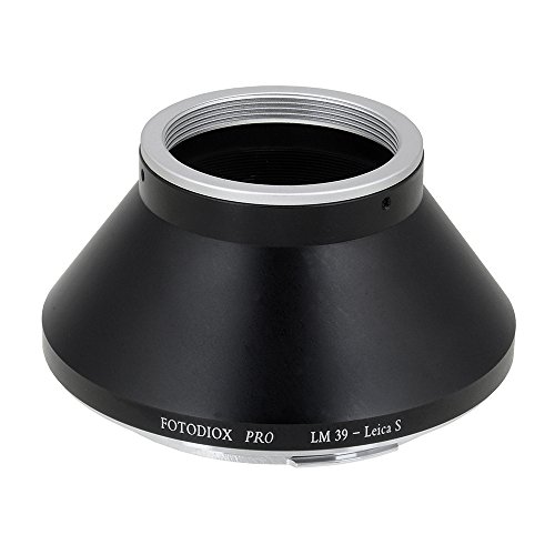 Fotodiox Pro Lens Mount Adapter - Leica Visoflex LM39 (L39) Lens to Leica S (LS) Mount Camera System (Such as S2, S(006), S(007), S-E and More)