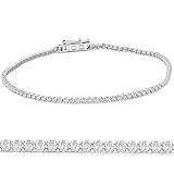 P3 POMPEII3 1.23-4.00Ct TW Diamond Tennis Bracelet 7' 14k Gold Lab Grown