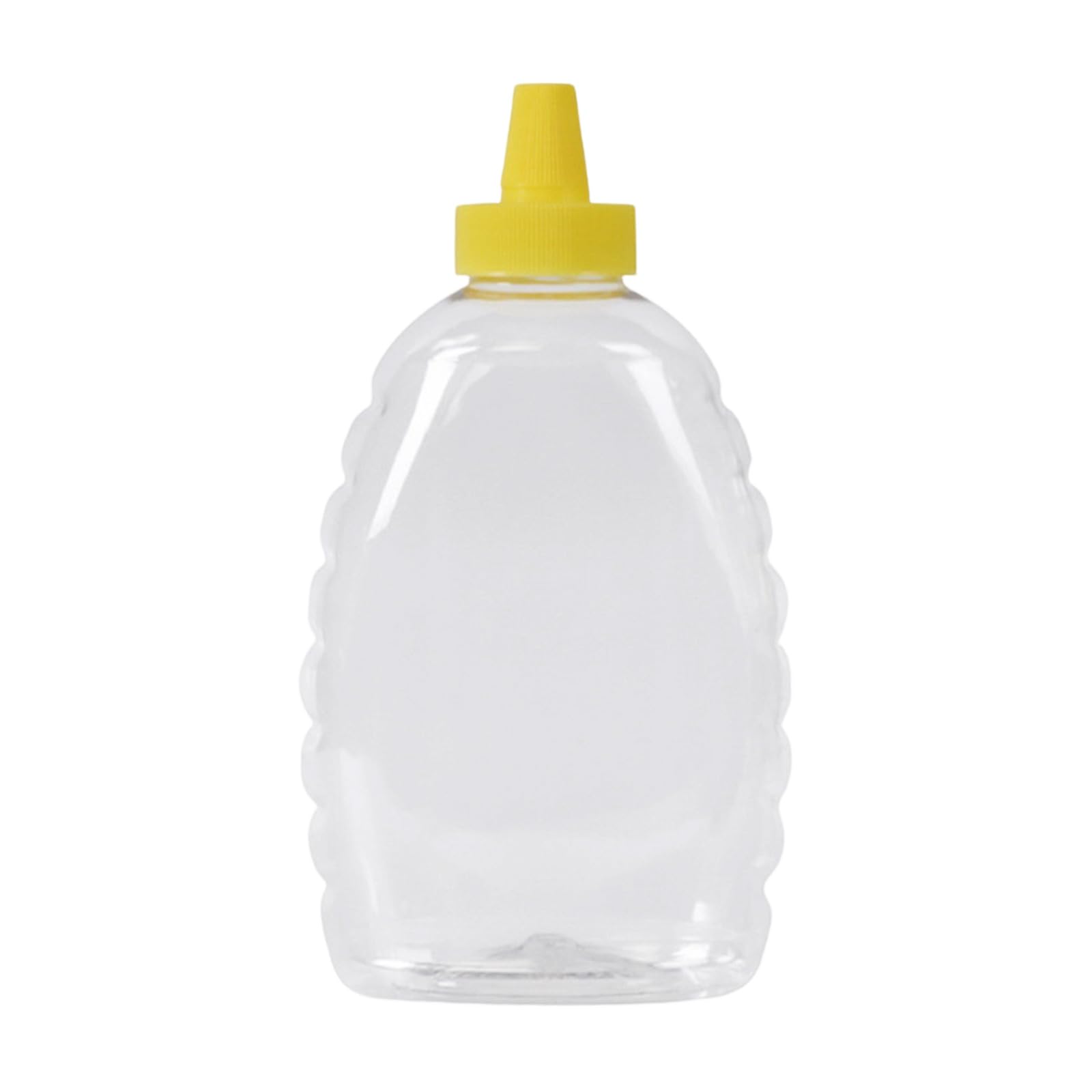 Kaeltsyn Clear Condiment Bottle with Tight Seal & Simple Grip Sauce Container Perfect for Home Cook & Catering Thickened Presentation Jar