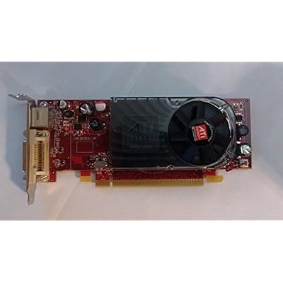 ATI Radeon HD 2400XT 256MB low profile graphics card (full size bracket, DMS-59 to dual VGA adapter)