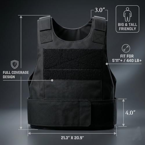 Wild&Escape Tactical Vest for Men – Adjustable Airsoft & Paintball Outdoor Gear