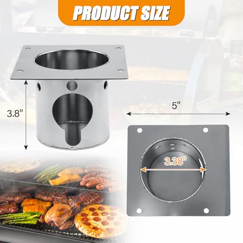 304 Stainless Steel Fire Burn Pot for Pit Boss Pro Series II 1150, 1600 Pellet Grills, Firepot Parts for Pit Boss PB1600PS1, PB1150PS2, PB1150PS3, Upgraded Replacement Burn Pot Accessories with Screws by COMVIEE - Used condition - Image 2