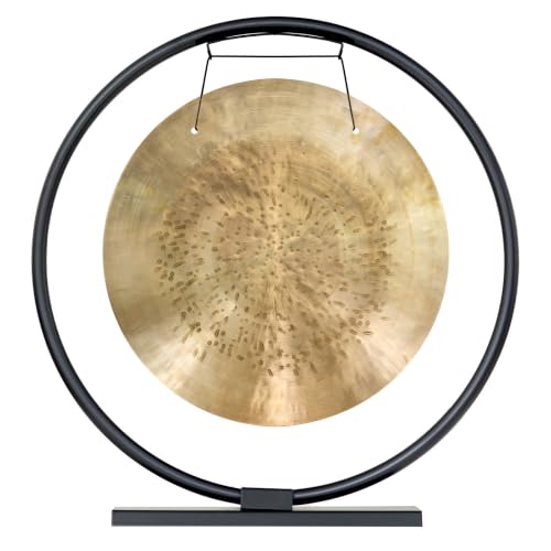 14" gong on the Au Courant stand with mallet