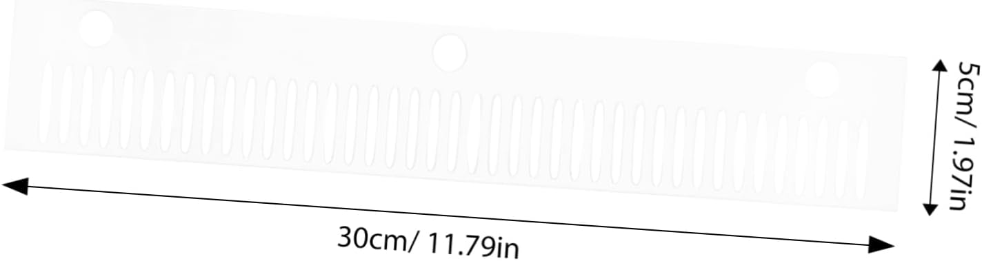 BESPORTBLE Aquarium Fish Tank Divider Overflow Comb Fish for Tank Plastic Comb Easy Cleaning
