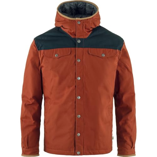 Fjällräven Greenland No.1 Męska kurtka puchowa Everyday Outdoor (Autumn Leaf/Dark Navy), XS