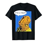 スター・ウォーズ アドミラル アクバー IT'S A TRAP ビンテージステッカーTシャツ Tシャツ