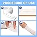 Tubular Elastic Sport Bandage 2inch x 32.8 Feet Reusable Sleeve Stretch Dressing Retainer Gauze Stockinette Tubing for Arm Knees Legs