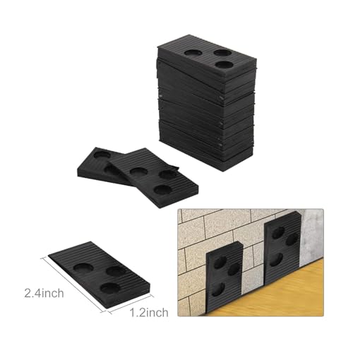 WinHub Vinylboden Verlegeset 33 Stück Laminatboden Set Vinylboden Verlegeset Laminat Holzfußboden Installations Set, 30 Montagekeile, Schlagklotz, Zugstange, Doppelseitiger Hammer