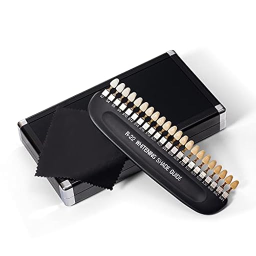 Muestrario profesional en 3D con 22 tonos para comparar el tono de los dientes, guía de tonos para clínicas y centros de estética | Ya disponible en tu tienda friki favorita! En mundofriki.es!