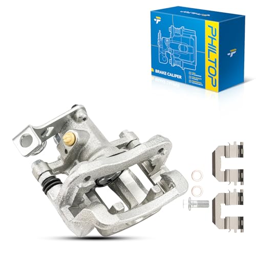 Image of PHILTOP Brake Caliper Rear Right Compatible with 2012-2017 Hyundai Accent, 19-B6792