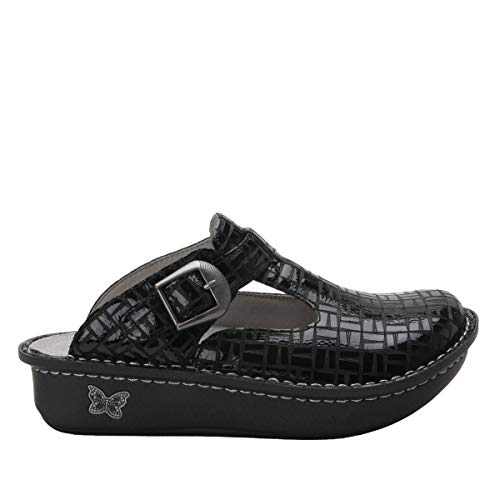 Alegria Classic - Timeless Comfort, Arch Support And Style Women's Shoe For Everyday Elegance And Slip-Resistant - Nursing And Healthcare Professionals Score Leather Clog 8 M Us #TOP1