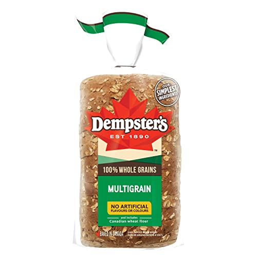 Dempster's 100% Whole Grains Multigrain Bread 600G/21.1Oz (Shipped From Canada) #TOP23