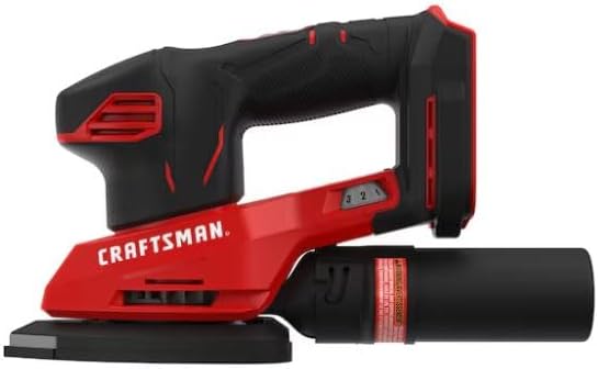 CRAFTSMEN V20 20-Volt Variable Speed Detail Cordless Sander with Dust Management (Battery Not Included)