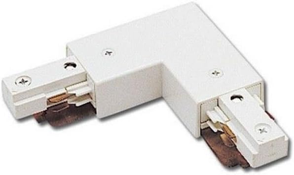 WAC Lighting J2 Track 120V Straight I-Connector to Join Two Tracks Together for J2 Style 2-Circuit Track Systems in Black