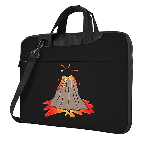 Sac à bandoulière pour ordinateur portable volcan : élégance professionnelle et finitions haut de gamme