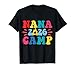 Nana Camp 2026 Family Vacation Summer Camping Crew Kids T-Shirt